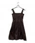 FOXEY NEWYORK (フォクシーニューヨーク) キャミソールワンピース ブラウン サイズ:38：4000円