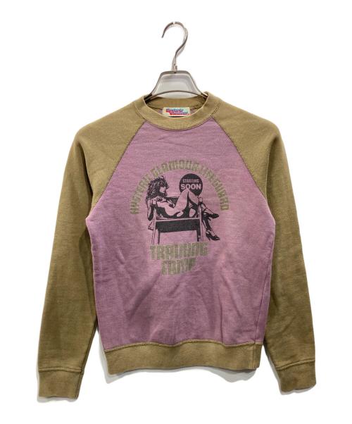 Hysteric Glamour（ヒステリックグラマー）Hysteric Glamour (ヒステリックグラマー) ラグランスウェット パープル サイズ:Freeの古着・服飾アイテム