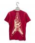 Hysteric Glamour (ヒステリックグラマー) ギターガールプリントTシャツ ショッキングピンク サイズ:Free：4500円