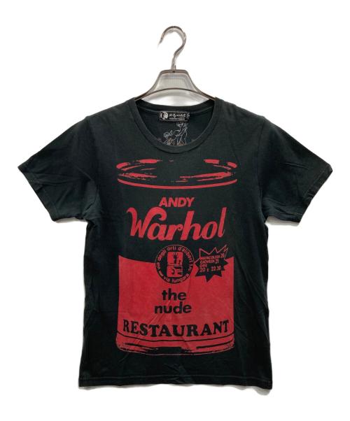 Andy Warhol by HYSTERIC GLAMOUR（アンディーウォーホルバイヒステリックグラマー）Andy Warhol by HYSTERIC GLAMOUR (アンディーウォーホルバイヒステリックグラマー) プリントTシャツ ブラック サイズ:Sの古着・服飾アイテム
