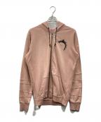 DIESELディーゼル）の古着「ジップパーカー」｜ピンク