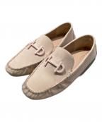 COLE HAANコールハーン）の古着「ドライビングシューズ」｜ピンク