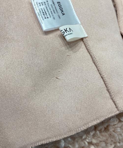 EGGKA（エッグカ）EGGKA (エッグカ) shearling short teddy coat ピンク サイズ:Freeの古着・服飾アイテム