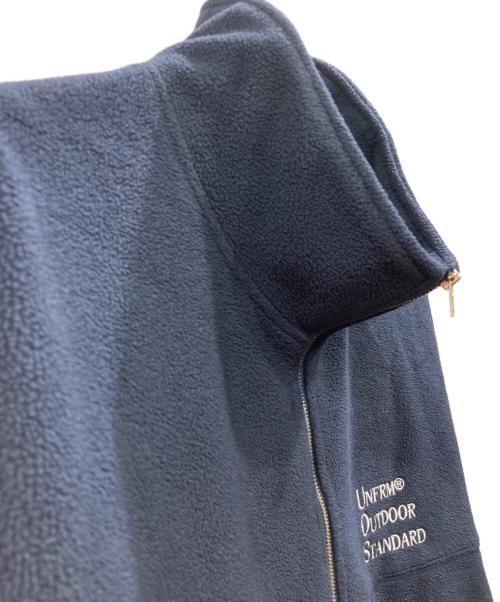 unfrm（ユニフォーム）UNFRM (ユニフォーム) フリースジャケット ネイビー サイズ:Mの古着・服飾アイテム