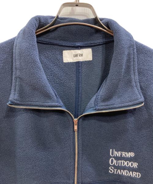 unfrm（ユニフォーム）UNFRM (ユニフォーム) フリースジャケット ネイビー サイズ:Mの古着・服飾アイテム