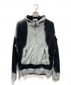 STONE ISLANDストーンアイランド）の古着「ハーフジップパーカー」｜グレー