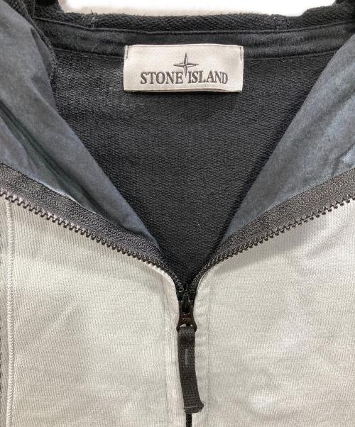 STONE ISLAND（ストーンアイランド）STONE ISLAND (ストーンアイランド) ハーフジップパーカー グレー サイズ:XLの古着・服飾アイテム