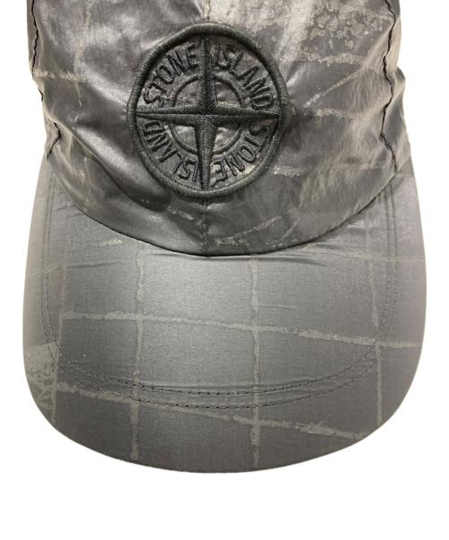STONE ISLAND（ストーンアイランド）STONE ISLAND (ストーンアイランド) キャップ ブラック サイズ:Lの古着・服飾アイテム