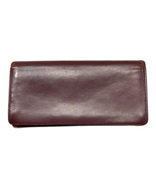 Cartier（カルティエ）Cartier (カルティエ) マストライン 長財布 ボルドーの古着・服飾アイテム