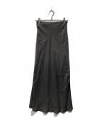 Whim Gazetteウィムガゼット）の古着「テンセル繊維使用ロングスカート」｜グレー