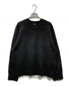 セオリー Shine Rib SS Rib Mocknk カットソー M レディース ブラック【中古】【新入荷】 ☆ Theory - セオリー Shine Rib SS Rib Mocknk カットソー M レディース