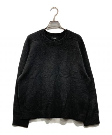美品 25AW Theory セオリー LANA CASH NEW KARENIA CREW カシミヤブレンド ニット セーター Sサイズ ホワイト レディース 古着 中古 USED セオリー Theory LANA CASH/ OVERSIZED HO （グレー系