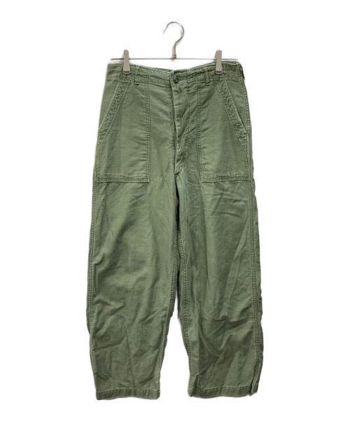 US ARMY（ユーエスアーミー）US ARMY (ユーエスアーミー) ベイカーパンツ オリーブ サイズ:30×35の古着・服飾アイテム