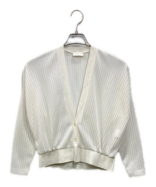 BALLSEY（ボールジィ）BALLSEY (ボールジィ) トタンテレコ ショートカーディガン ホワイト サイズ:Sの古着・服飾アイテム