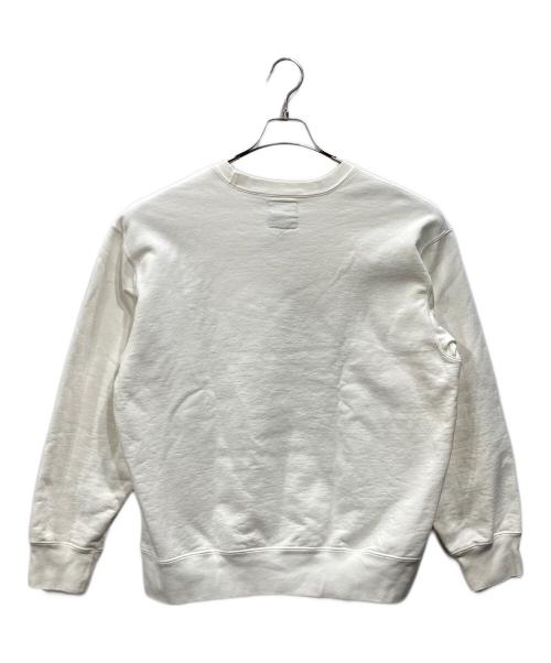SUPREME（シュプリーム）Supreme (シュプリーム) YOHJI YAMAMOTO (ヨウジヤマモト) Logo Crewneck ホワイト サイズ:Ｍの古着・服飾アイテム