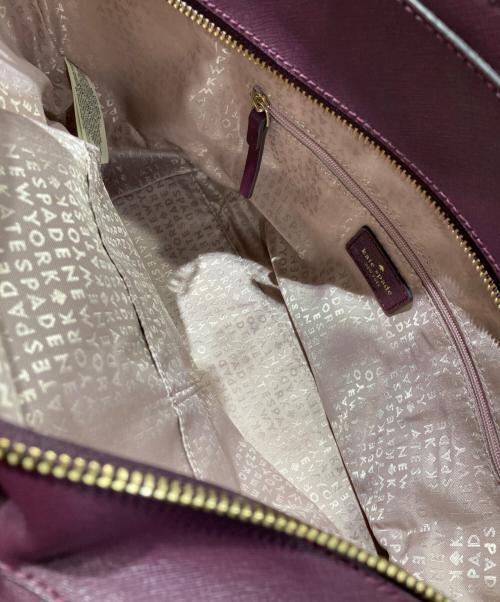 Kate Spade（ケイトスペード）Kate Spade (ケイトスペード) 2WAYハラコバッグ ボルドーの古着・服飾アイテム