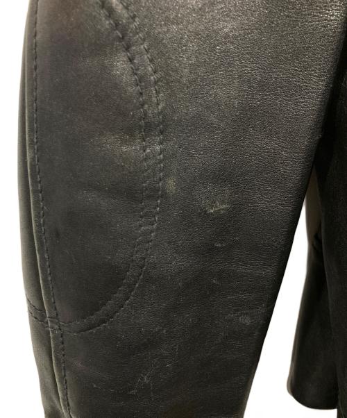 BLK DNM（ブラック デニム）BLK DNM (ブラック デニム) ダブルライダースジャケット ブラック サイズ:Ｍの古着・服飾アイテム