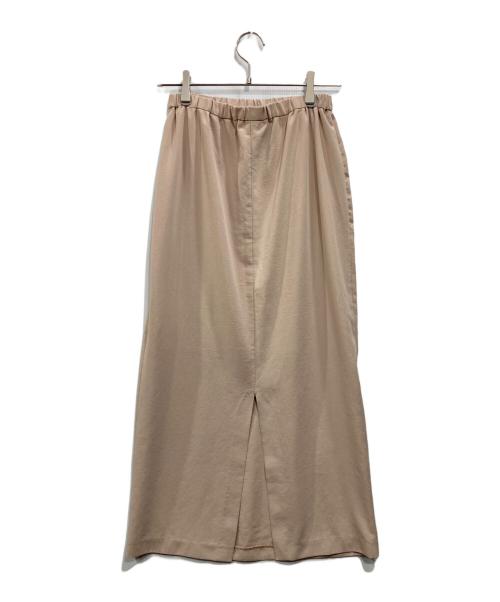 COLLAGE GALLARDAGALANTE（コラージュ ガリャルダガランテ）COLLAGE GALLARDAGALANTE (コラージュ ガリャルダガランテ) ジャージスリットスカート ベージュ サイズ:Freeの古着・服飾アイテム