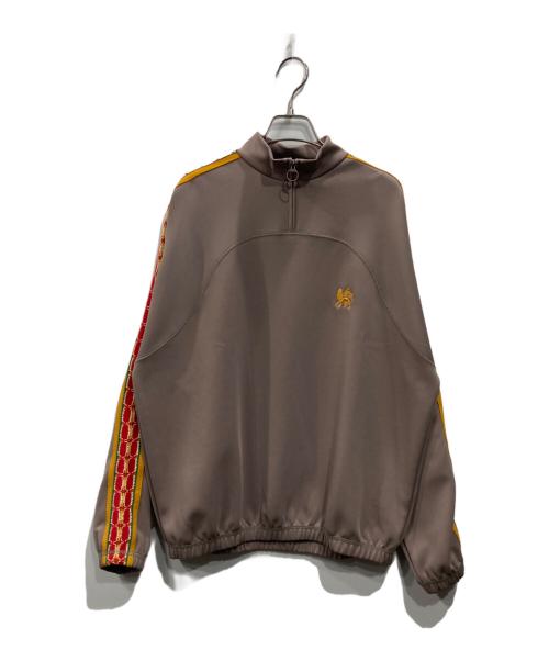 SASQUATCHfabrix.（サスクワッチファブリックス）SASQUATCHfabrix. (サスクワッチファブリックス) LACE TAPE MOCKNECK TOP ベージュ サイズ:Ｍの古着・服飾アイテム