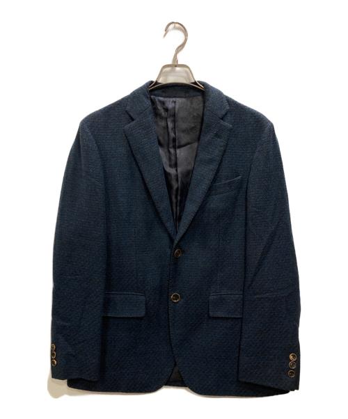 JOSEPH ABBOUD（ジョセフアブード）JOSEPH ABBOUD (ジョセフアブード) ツイードジャケット ネイビー サイズ:Ｍの古着・服飾アイテム