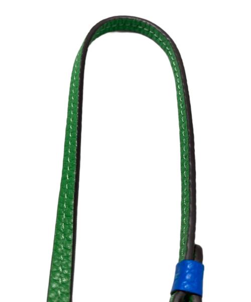 Kate Spade（ケイトスペード）Kate Spade (ケイトスペード) アヴァ カラーブロックド コイン カード ケース リスレット ブルー×グリーンの古着・服飾アイテム