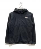 THE NORTH FACEザ ノース フェイス）の古着「Hybrid Nylon Fleece Hoodie」｜ブラック