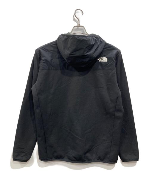 THE NORTH FACE（ザ ノース フェイス）THE NORTH FACE (ザ ノース フェイス) Hybrid Nylon Fleece Hoodie ブラック サイズ:XLの古着・服飾アイテム