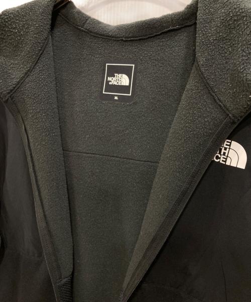 THE NORTH FACE（ザ ノース フェイス）THE NORTH FACE (ザ ノース フェイス) Hybrid Nylon Fleece Hoodie ブラック サイズ:XLの古着・服飾アイテム