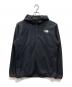 THE NORTH FACE（ザ ノース フェイス）の古着「Hybrid Nylon Fleece Hoodie」｜ブラック
