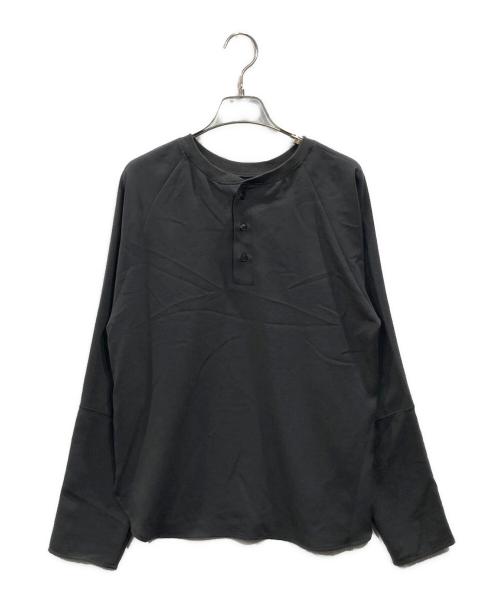 COLLAGE GALLARDAGALANTE（コラージュ ガリャルダガランテ）COLLAGE GALLARDAGALANTE (コラージュ ガリャルダガランテ) 2WAYラグランジョーゼットロンT グレー サイズ:Freeの古着・服飾アイテム