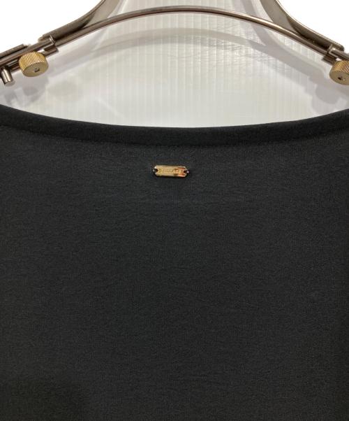 COLLAGE GALLARDAGALANTE（コラージュ ガリャルダガランテ）COLLAGE GALLARDAGALANTE (コラージュ ガリャルダガランテ) ジャージ袖リブブラウス ブラック サイズ:Freeの古着・服飾アイテム