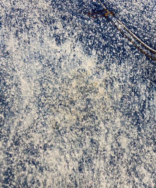 MSGM（エムエスジーエム）MSGM (エムエスジーエム) ケミカルウォッシュ加工デニムパンツ インディゴ サイズ:40の古着・服飾アイテム