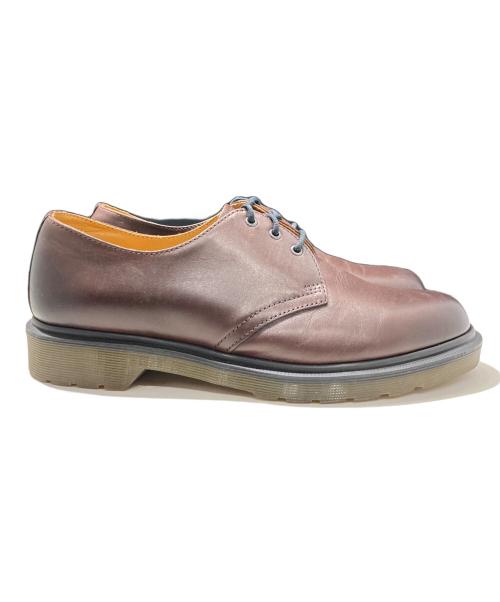 Dr.Martens（ドクターマーチン）Dr.Martens (ドクターマーチン) 3ホールシューズ ブラウン サイズ:27の古着・服飾アイテム