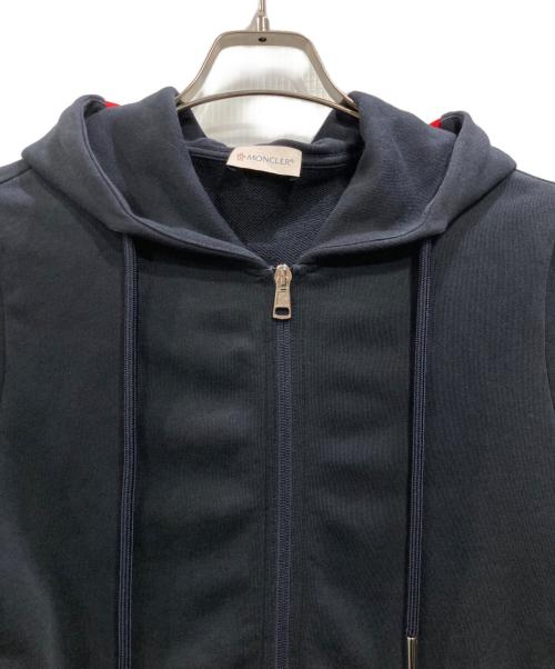 MONCLER（モンクレール）MONCLER (モンクレール) ジップパーカー ネイビー サイズ:Sの古着・服飾アイテム