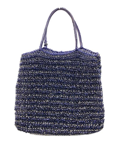 ANTEPRIMA（アンテプリマ）ANTEPRIMA (アンテプリマ) ワイヤーハンドバッグ ブルーの古着・服飾アイテム