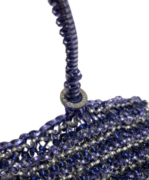 ANTEPRIMA（アンテプリマ）ANTEPRIMA (アンテプリマ) ワイヤーハンドバッグ ブルーの古着・服飾アイテム