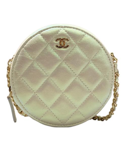 CHANEL（シャネル）CHANEL (シャネル) マトラッセミニチェーンショルダーバッグ パールピンクの古着・服飾アイテム