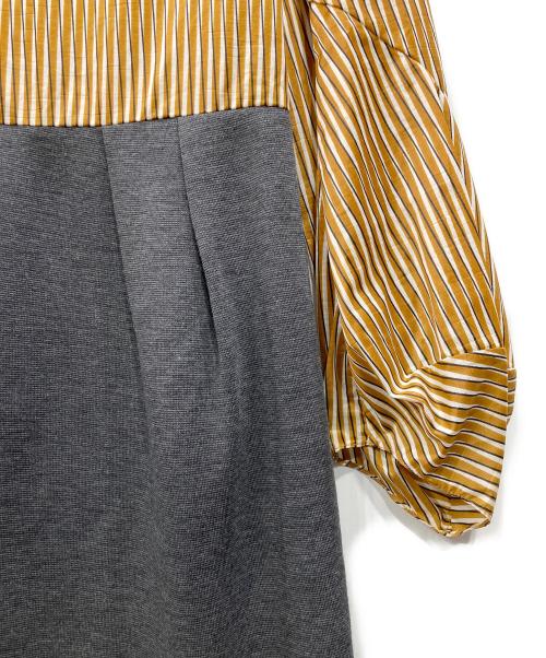 MARNI（マルニ）MARNI (マルニ) ドッキングワンピース ブラウン サイズ:Ｍの古着・服飾アイテム