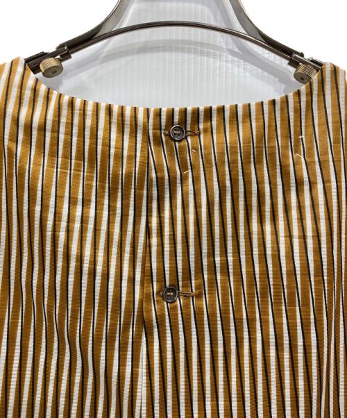 MARNI（マルニ）MARNI (マルニ) ドッキングワンピース ブラウン サイズ:Ｍの古着・服飾アイテム