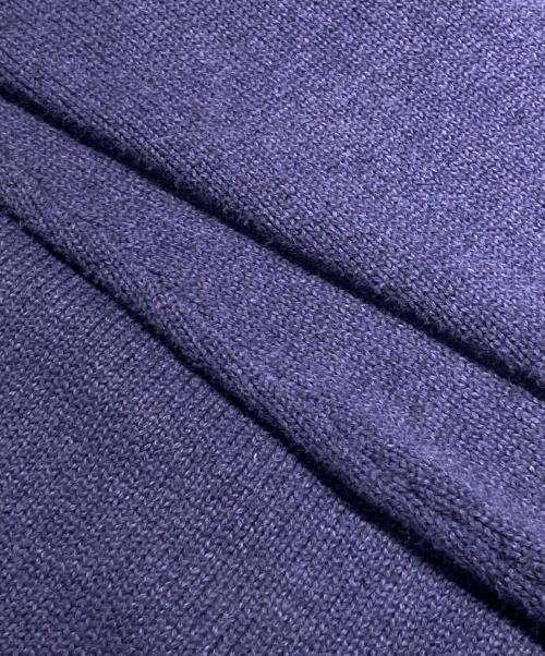 POLO RALPH LAUREN（ポロ・ラルフローレン）POLO RALPH LAUREN (ポロ・ラルフローレン) ハーフジップニット パープル サイズ:Mの古着・服飾アイテム