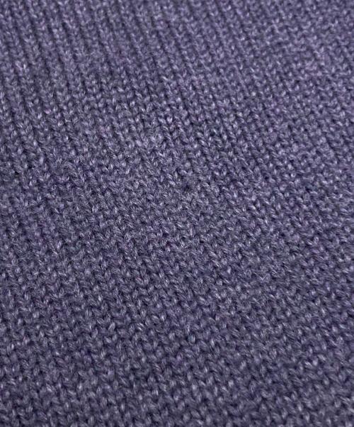 POLO RALPH LAUREN（ポロ・ラルフローレン）POLO RALPH LAUREN (ポロ・ラルフローレン) ハーフジップニット パープル サイズ:Mの古着・服飾アイテム