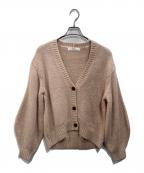 HER LIP TOハーリップトゥ）の古着「Essential Mohair Blend Cardigan」｜ベージュ