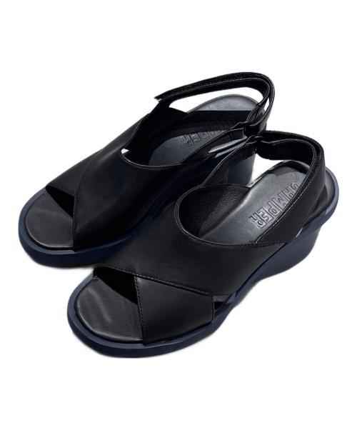 CAMPER（カンペール）CAMPER (カンペール) ラバーサンダル ネイビー×ブラック サイズ:36の古着・服飾アイテム