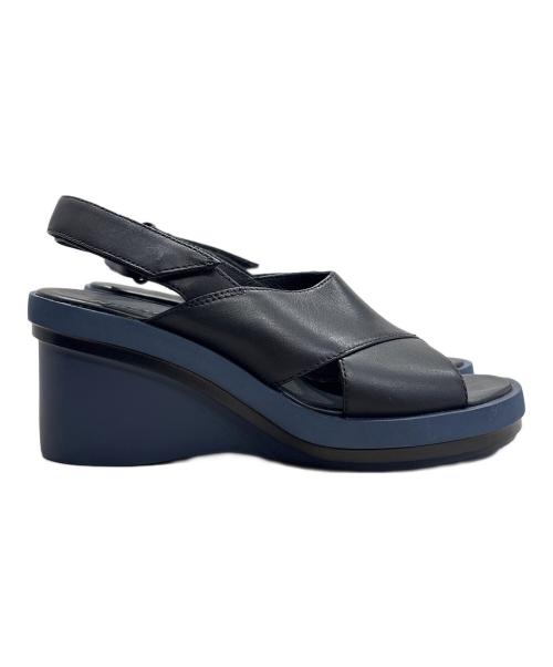 CAMPER（カンペール）CAMPER (カンペール) ラバーサンダル ネイビー×ブラック サイズ:36の古着・服飾アイテム