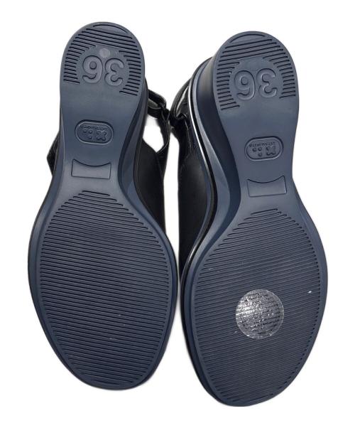 CAMPER（カンペール）CAMPER (カンペール) ラバーサンダル ネイビー×ブラック サイズ:36の古着・服飾アイテム