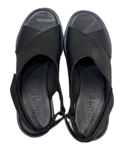 CAMPER（カンペール）CAMPER (カンペール) ラバーサンダル ネイビー×ブラック サイズ:36の古着・服飾アイテム