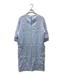 ORCIVAL（オーシバル）の古着「リネンカフタンワンピース」｜ブルー