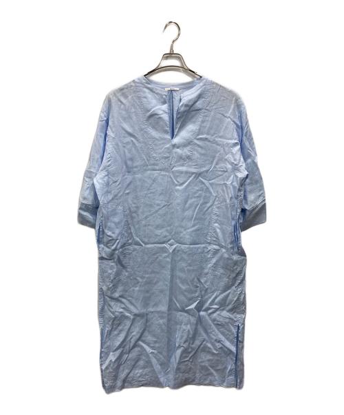 ORCIVAL（オーシバル）ORCIVAL (オーシバル) リネンカフタンワンピース ブルー サイズ:１の古着・服飾アイテム