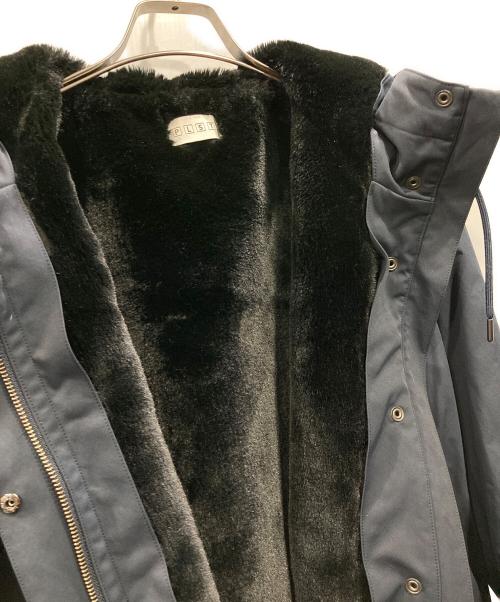 PLST（プラステ）PLST (プラステ) ライナー付きフーデットパーカ（撥水） ネイビー サイズ:Mの古着・服飾アイテム