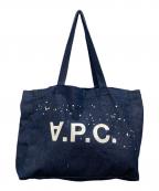 A.P.C.アーペーセー）の古着「デニムトートバッグ」｜インディゴ